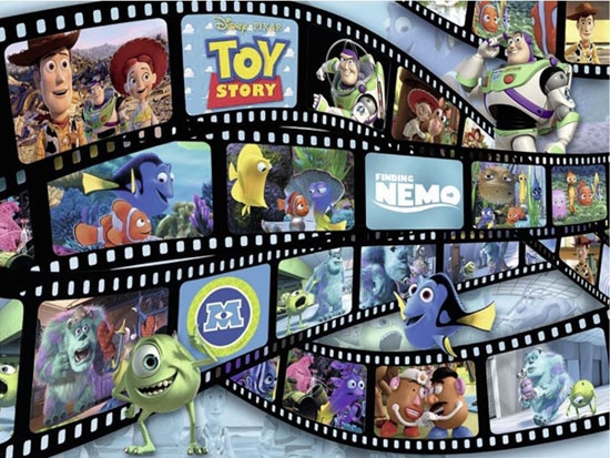 Ravensburger Disney Pixar Movies Puzzle 1000 Pieces - Used